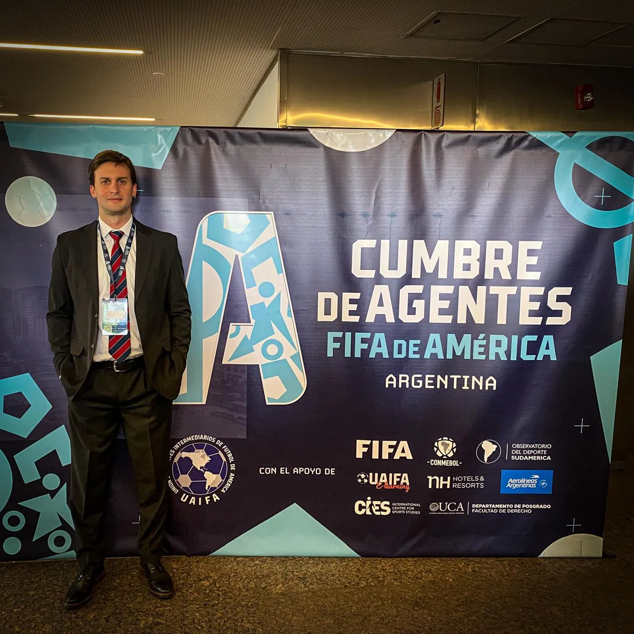 Germán Kovalski en la Cumbre de Agentes FIFA de América, Argentina