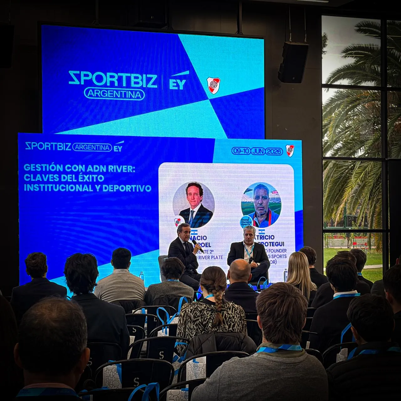 Panel «Gestión con ADN River» en SportBiz Argentina 2026